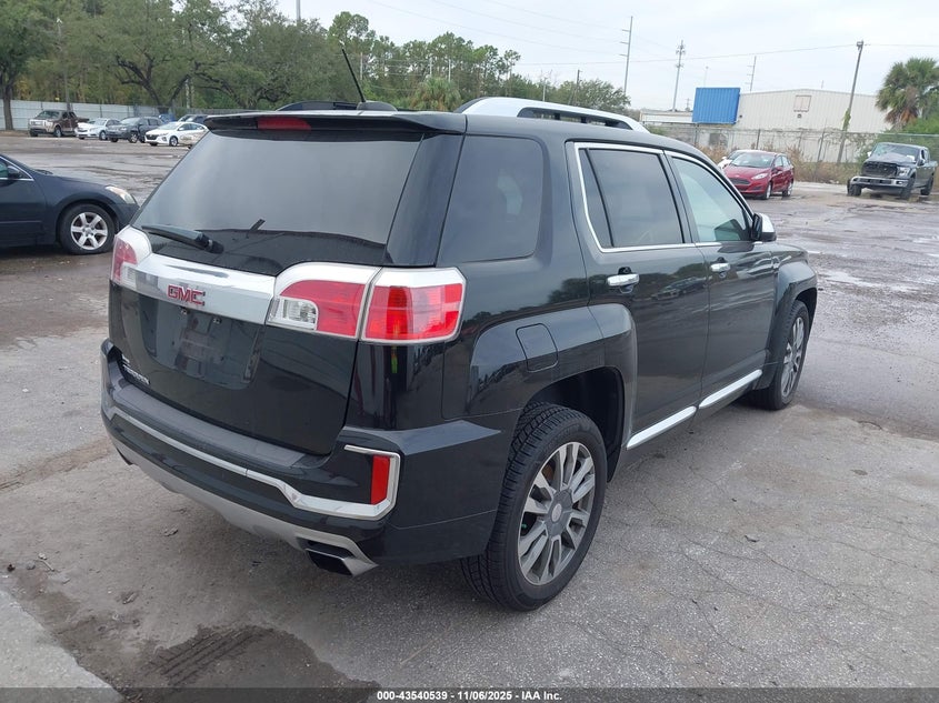 Vin: 2gkflre39g6229467, lot: 44035565, gmc terrain denali 20164