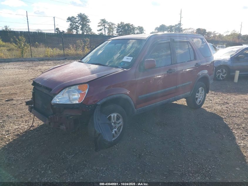 SHSRD78862U009927 2002 HONDA CR-V photo no. 2