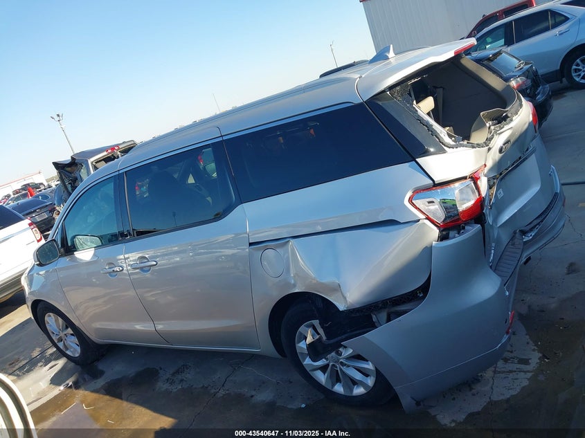 2018 Kia Sedona Ex VIN: KNDMC5C18J6376180 Lot: 43540647