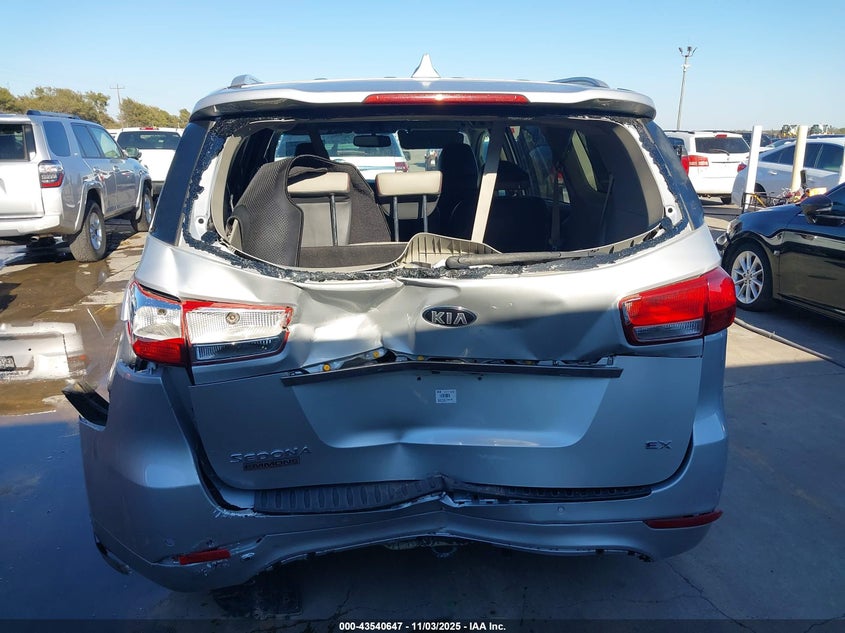 2018 Kia Sedona Ex VIN: KNDMC5C18J6376180 Lot: 43540647