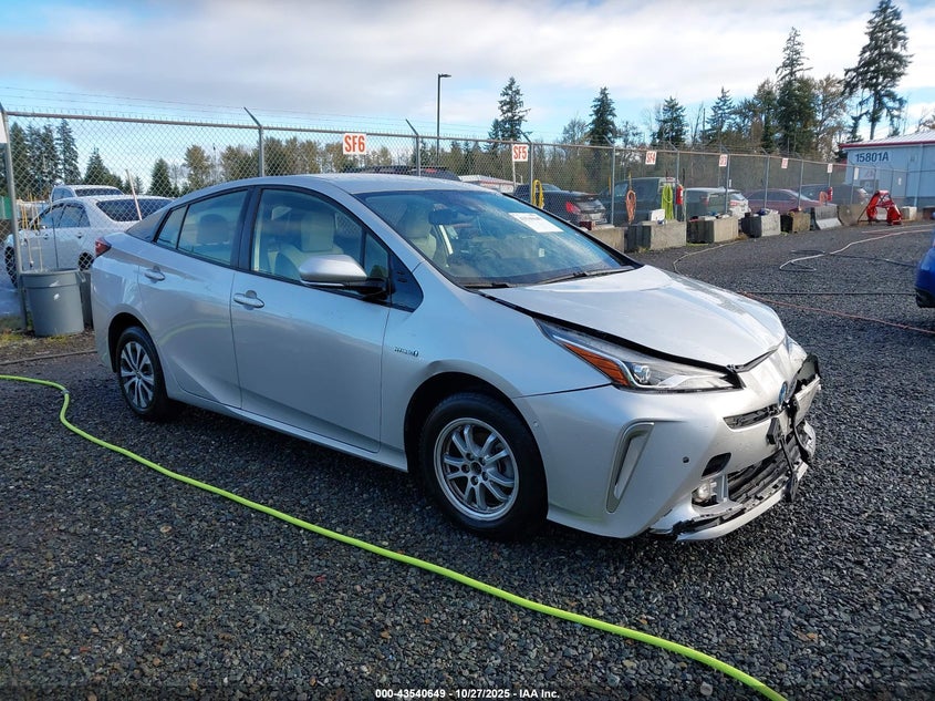 2019 TOYOTA PRIUS XLE - JTDL9RFU9K3011548