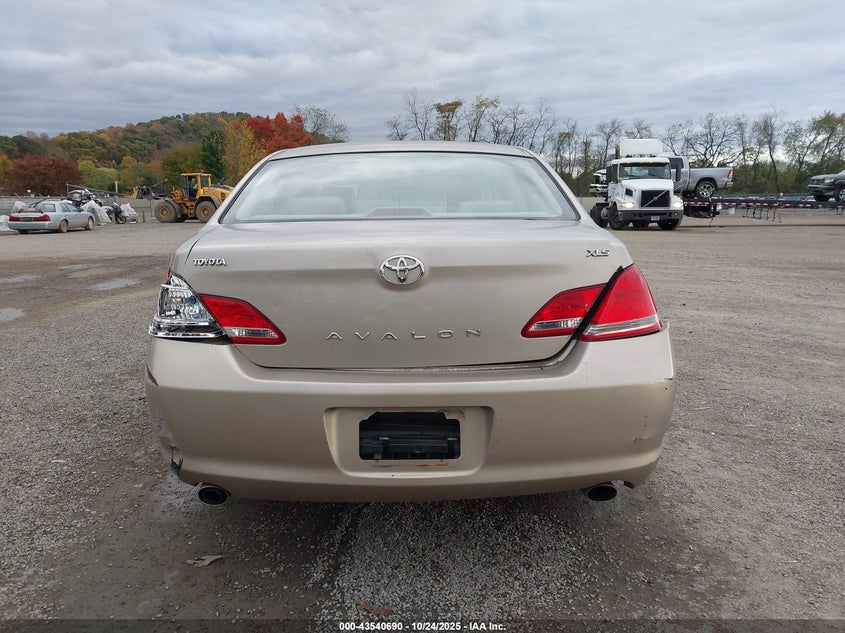 2007 Toyota Avalon Xls VIN: 4T1BK36B87U193381 Lot: 43540690