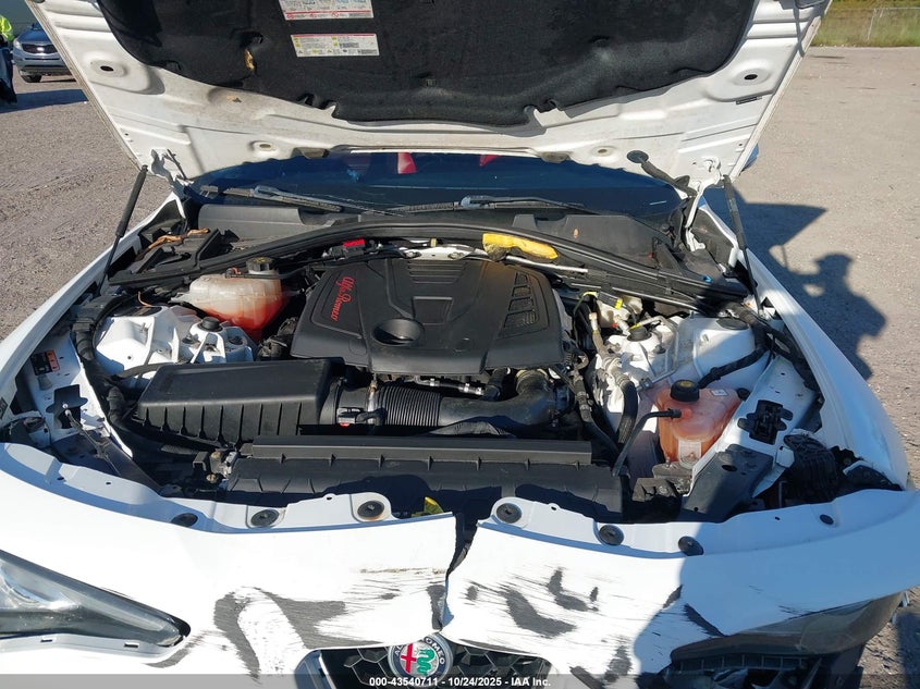 2018 ALFA ROMEO GIULIA TI SPORT RWD ZARFAECN1J7594639