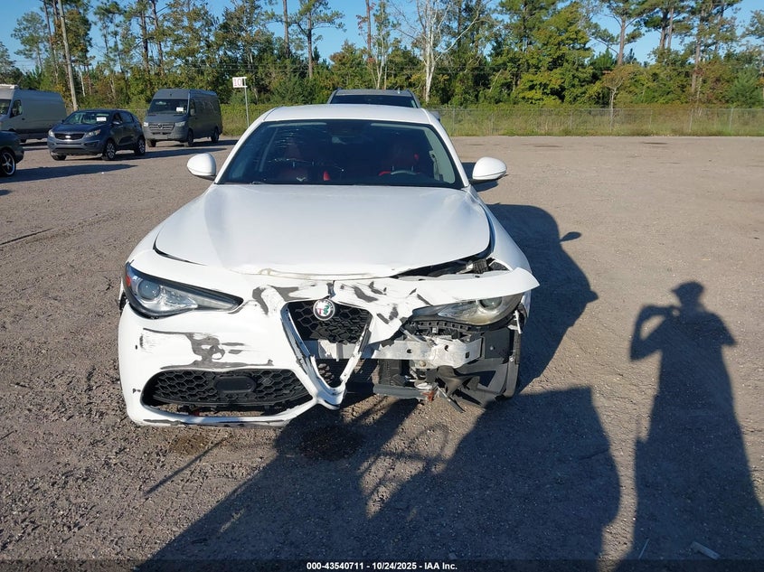 2018 ALFA ROMEO GIULIA TI SPORT RWD ZARFAECN1J7594639