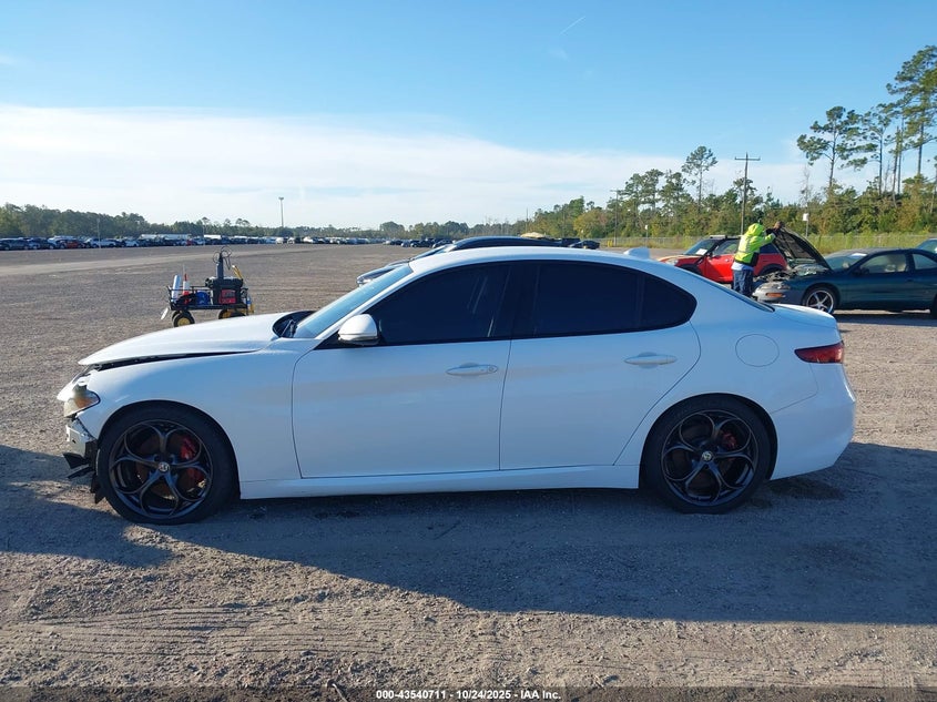 2018 ALFA ROMEO GIULIA TI SPORT RWD ZARFAECN1J7594639