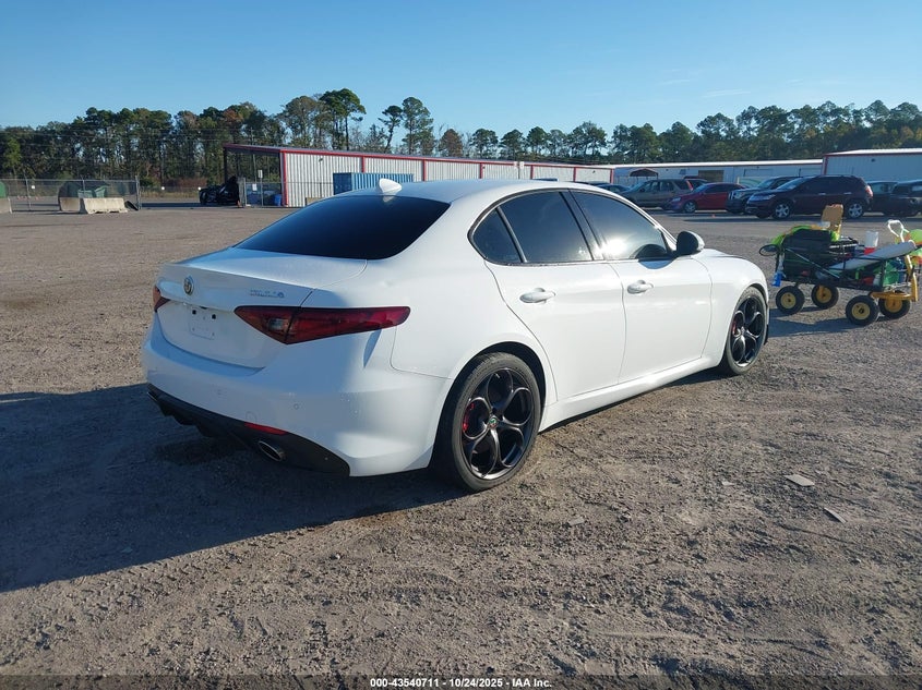 2018 ALFA ROMEO GIULIA TI SPORT RWD ZARFAECN1J7594639