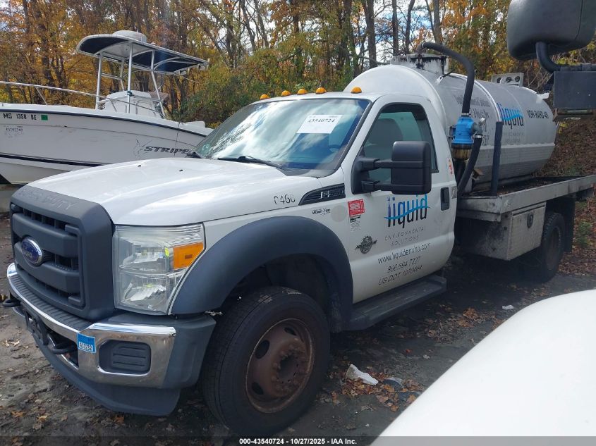 2016 Ford F-550 Chassis Xl VIN: 1FDUF5GTXGEB00466 Lot: 43540724