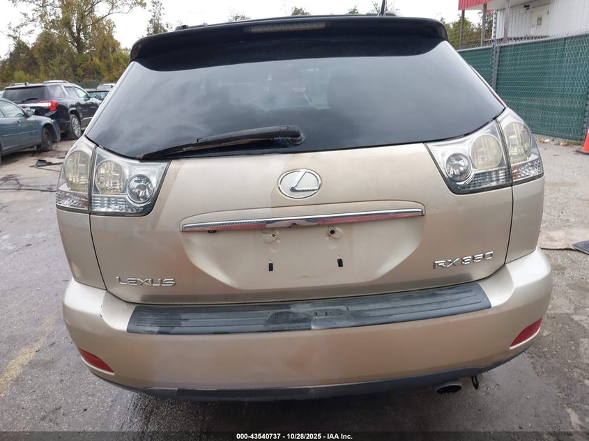 2007 Lexus Rx 350 VIN: 2T2HK31U47C039590 Lot: 43540737
