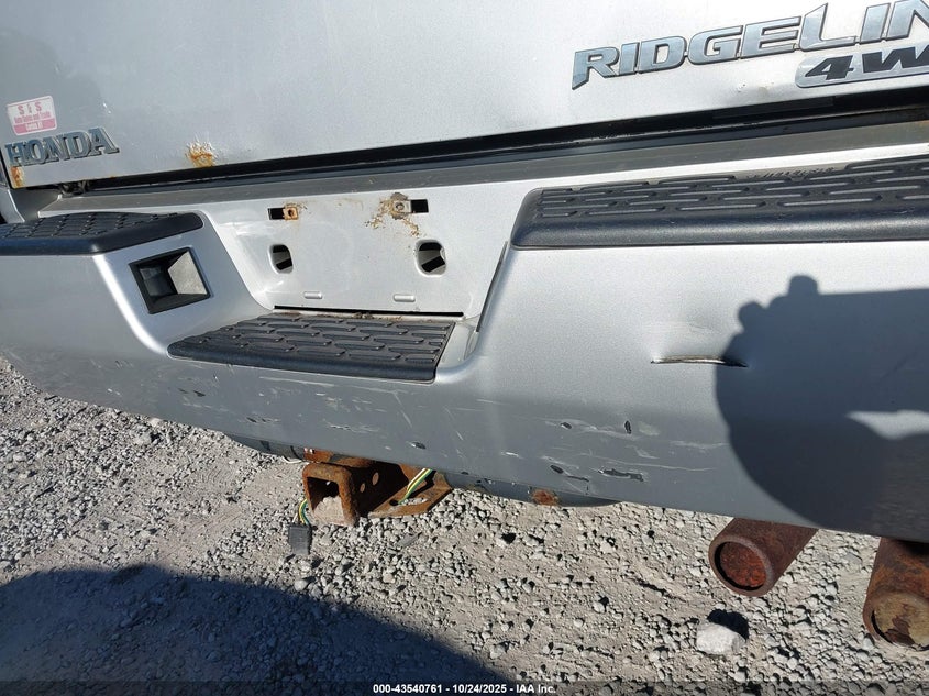 2007 Honda Ridgeline Rts VIN: 2HJYK16497H533592 Lot: 43540761