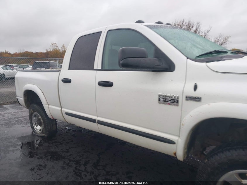 2007 Dodge Ram 2500 Slt/Trx4 Off Road/Sport/Power Wagon VIN: 3D7KS28D17G767678 Lot: 43540763