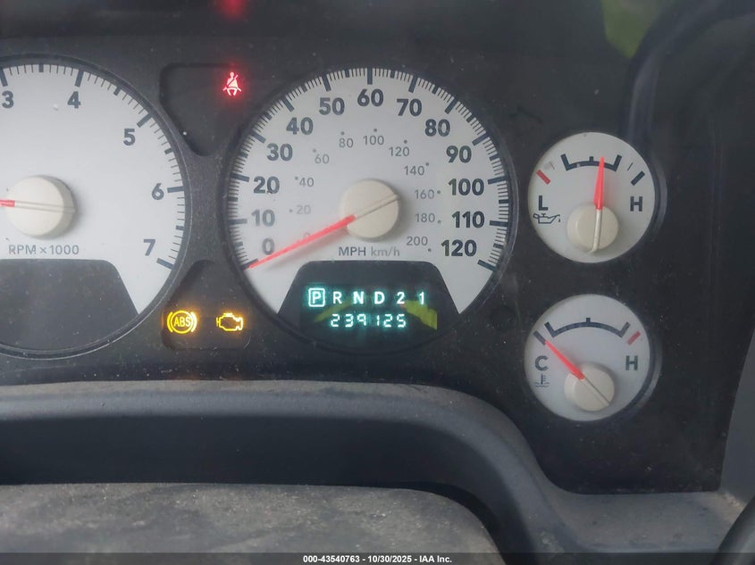 2007 Dodge Ram 2500 Slt/Trx4 Off Road/Sport/Power Wagon VIN: 3D7KS28D17G767678 Lot: 43540763