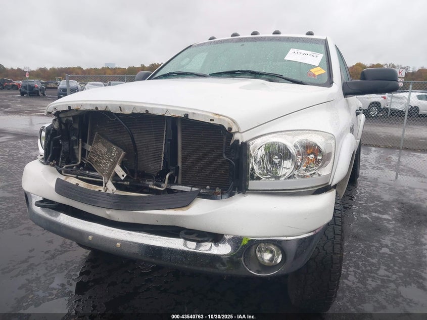 2007 Dodge Ram 2500 Slt/Trx4 Off Road/Sport/Power Wagon VIN: 3D7KS28D17G767678 Lot: 43540763