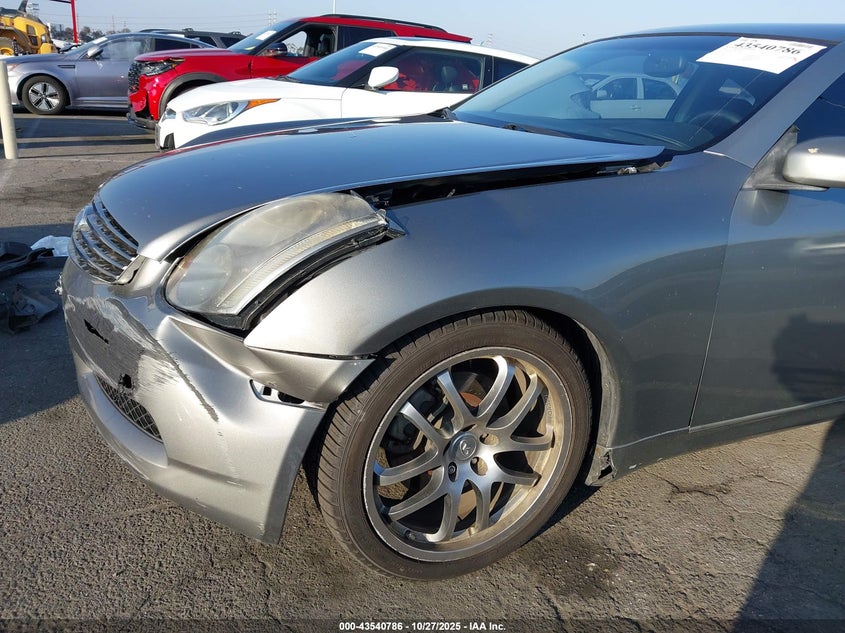 2005 Infiniti G35 VIN: JNKCV54E65M410978 Lot: 43540786