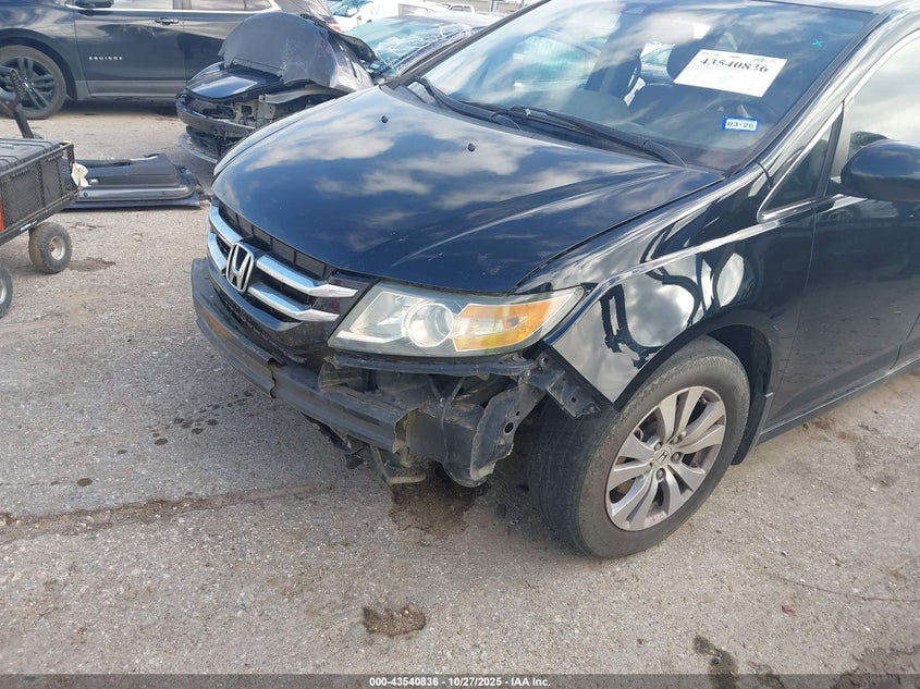 2016 Honda Odyssey Ex-L VIN: 5FNRL5H68GB026040 Lot: 43540836