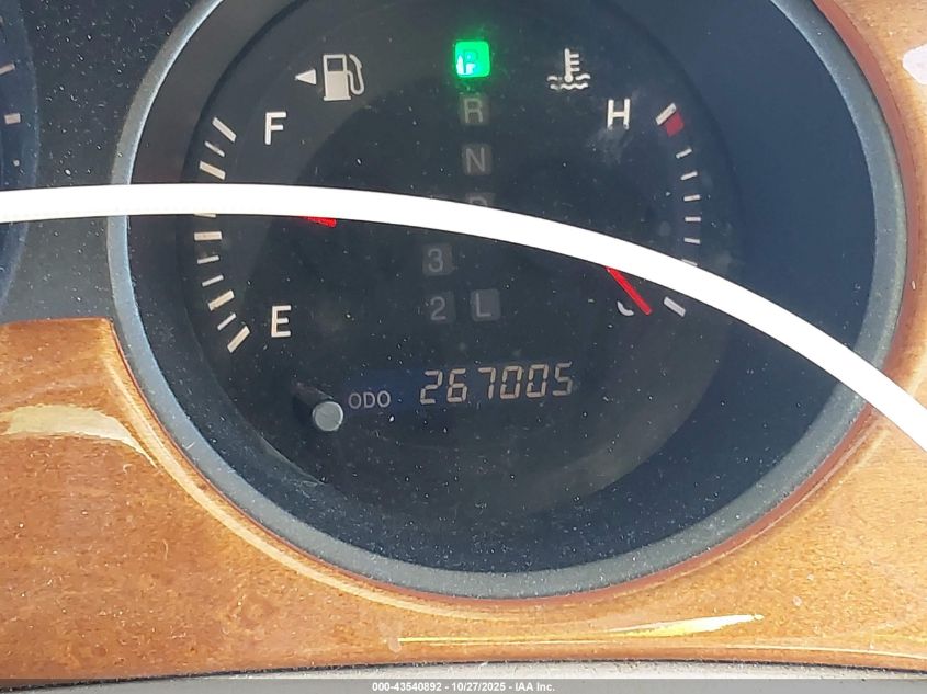 2006 Lexus Es 330 VIN: JTHBA30G265164820 Lot: 43540892