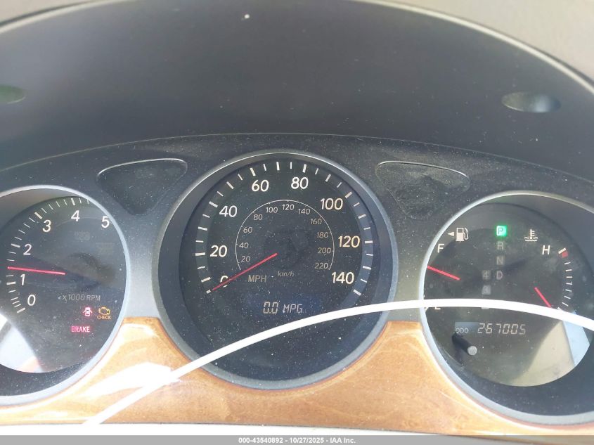 2006 Lexus Es 330 VIN: JTHBA30G265164820 Lot: 43540892