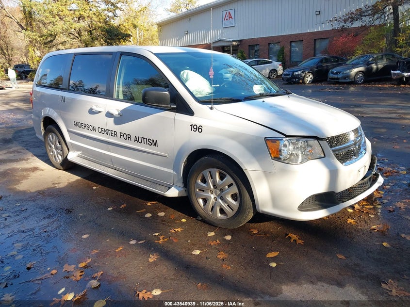 2017 DODGE GRAND CARAVAN SE - 2C4RDGBG3HR854481