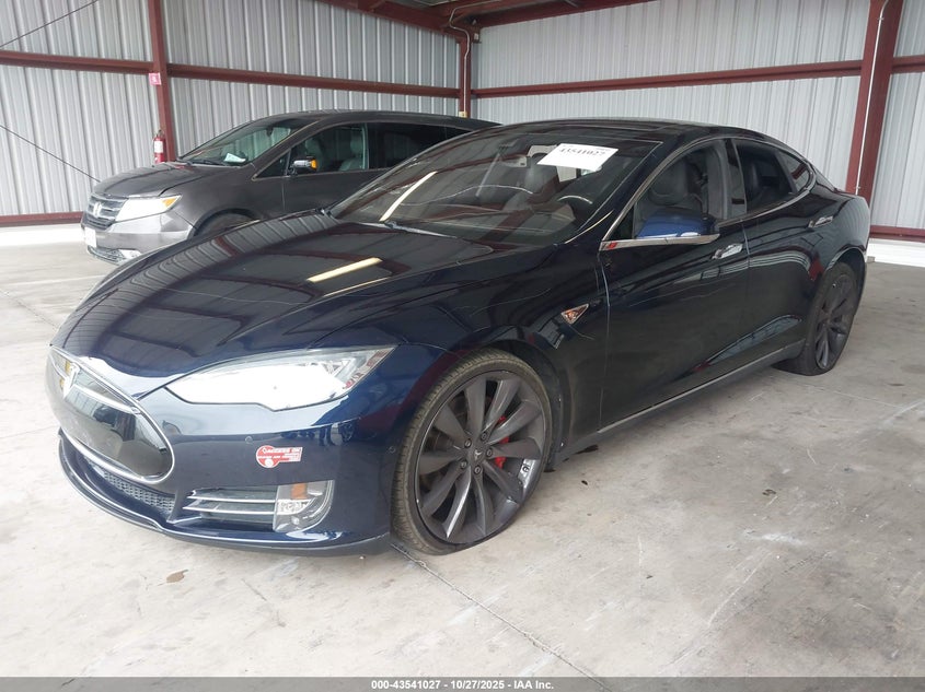 5YJSA1H21EFP64367 2014 TESLA MODEL S photo no. 2