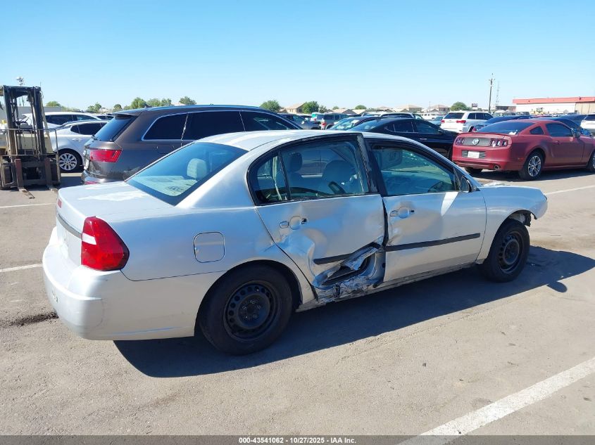 2004 Chevrolet Malibu VIN: 1G1ZS52F54F151539 Lot: 43541062