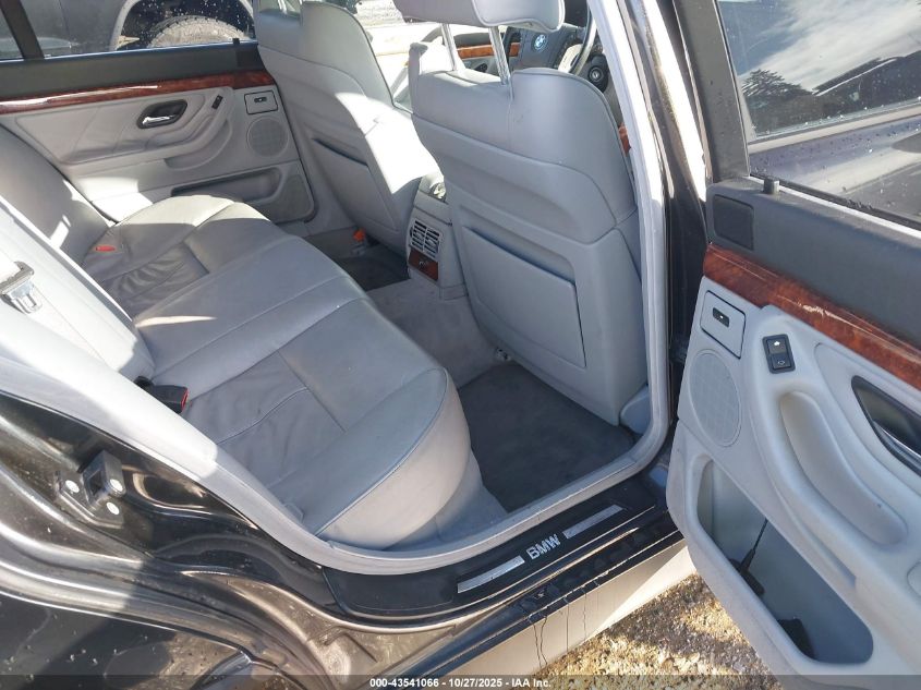 1999 BMW 740Ia VIN: WBAGG8333XDN73344 Lot: 43541066