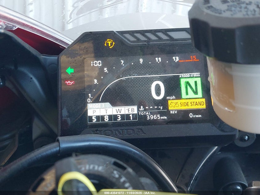 2022 Honda Cbr1000 Ra VIN: JH2SC7752NK500223 Lot: 43541072