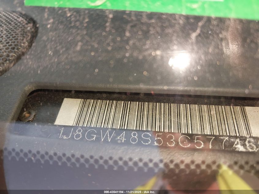 2003 Jeep Grand Cherokee Laredo VIN: 1J8GW48S53C577466 Lot: 43541194