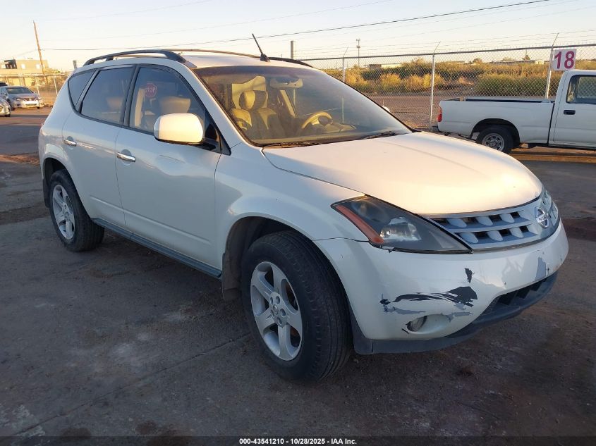 2004 Nissan Murano Sl