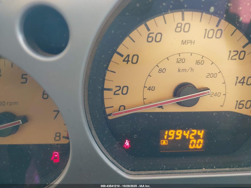 2004 Nissan Murano Sl VIN: JN8AZ08T94W225095 Lot: 43541210