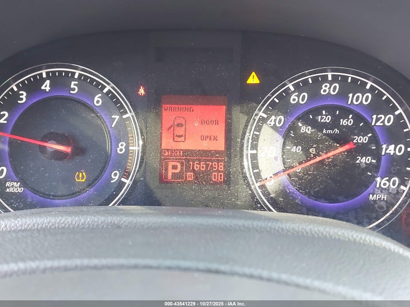 2008 Infiniti G35X VIN: JNKBV61F18M260586 Lot: 43541229