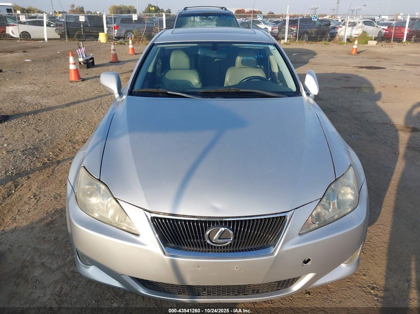 2007 Lexus Is 250 VIN: JTHBK262872030500 Lot: 43541260