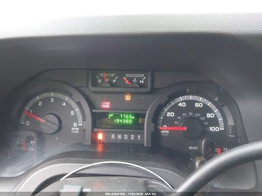 2011 Ford E-150 Commercial VIN: 1FTNE1EW5BDA97640 Lot: 43541309