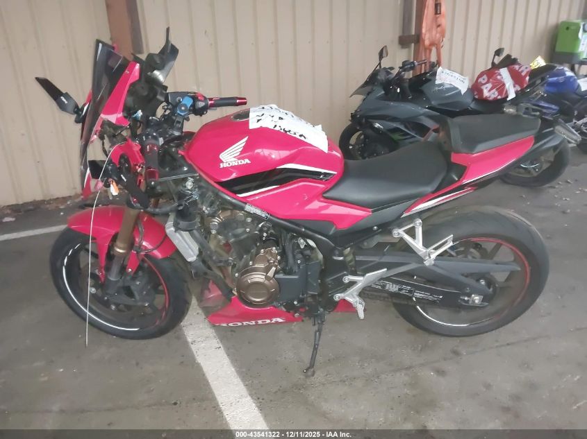 2022 Honda Cbr500 Ra VIN: MLHPC6253N5301273 Lot: 43541322
