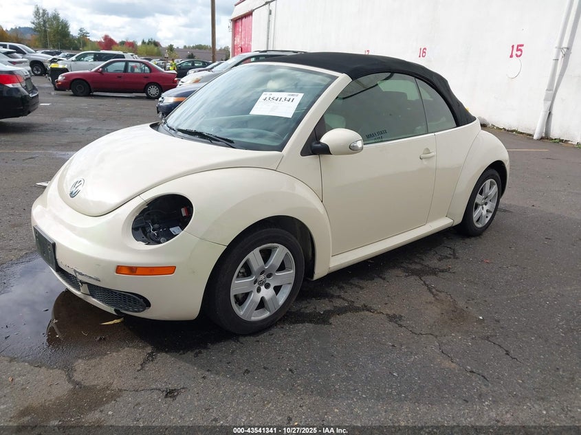 3VWPG31Y67M420513 2007 VOLKSWAGEN BEETLE photo no. 2