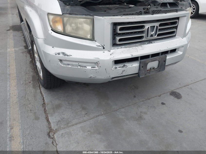 2006 Honda Ridgeline Rtl VIN: 2HJYK16566H531905 Lot: 43541360