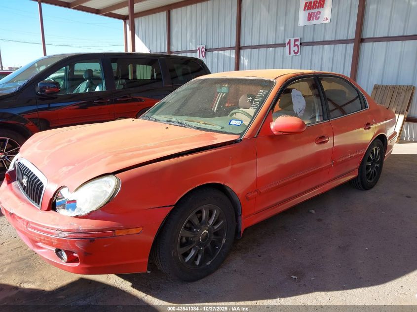 2004 Hyundai Sonata Gls/Lx VIN: KMHWF35H94A004374 Lot: 43541384