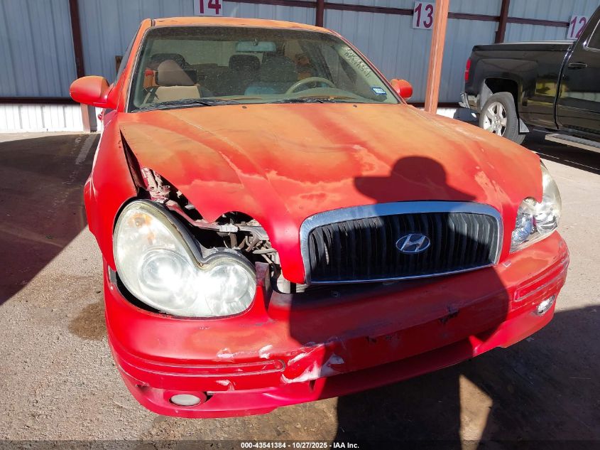 2004 Hyundai Sonata Gls/Lx VIN: KMHWF35H94A004374 Lot: 43541384