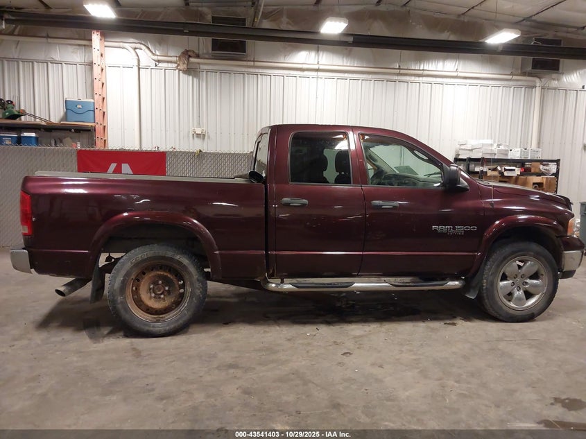 2005 Dodge Ram 1500 Slt/Laramie VIN: 1D7HU18D65S275071 Lot: 43541403