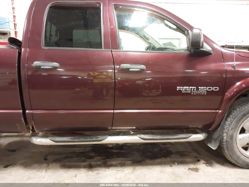 2005 Dodge Ram 1500 Slt/Laramie VIN: 1D7HU18D65S275071 Lot: 43541403