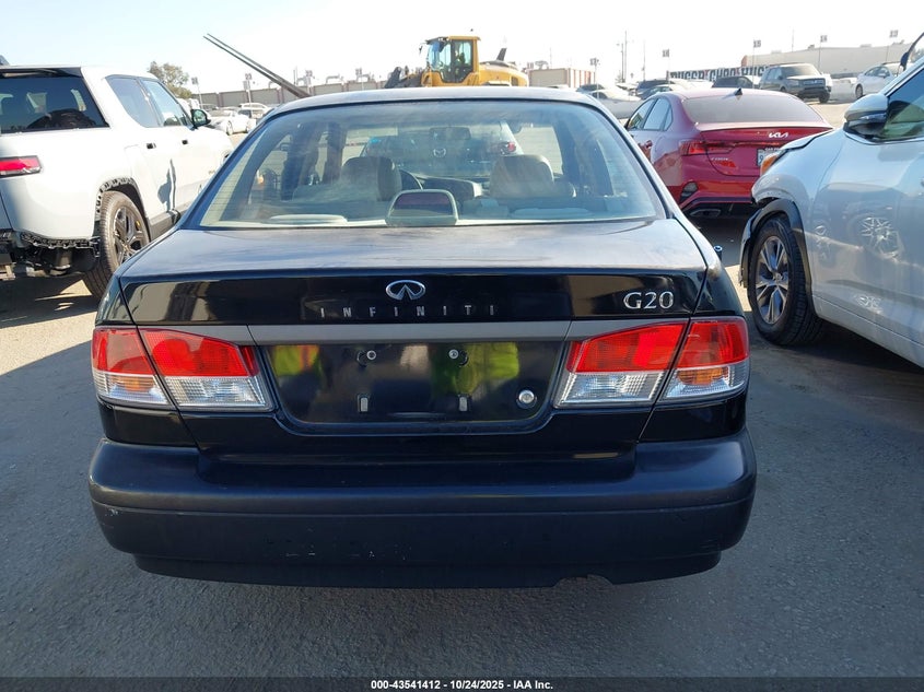 1999 Infiniti G20 Standard/Touring VIN: JNKCP11A8XT019974 Lot: 43541412