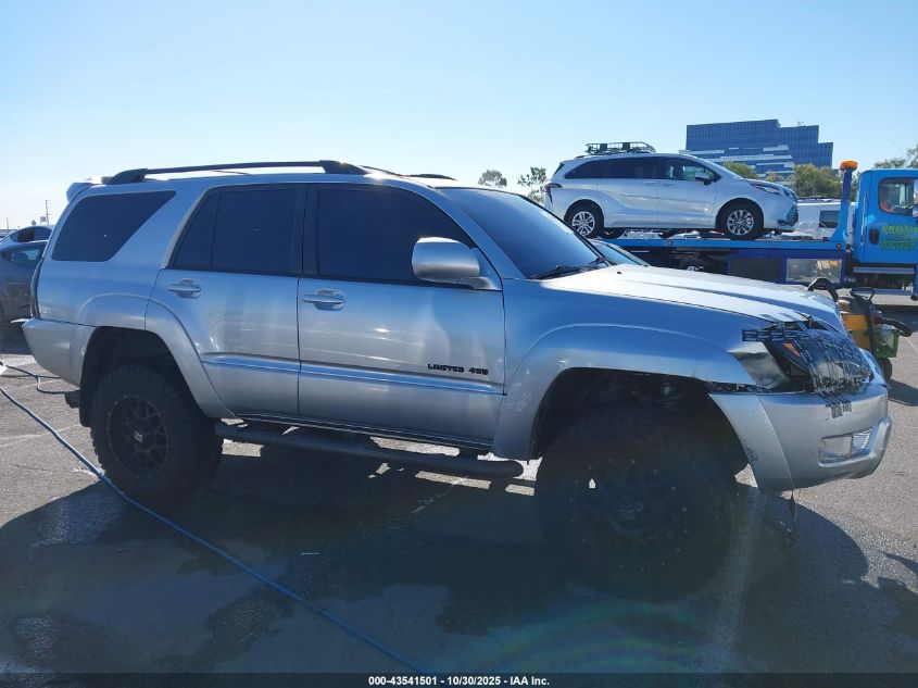 2005 Toyota 4Runner Limited V8 VIN: JTEBT17R258028705 Lot: 43541501