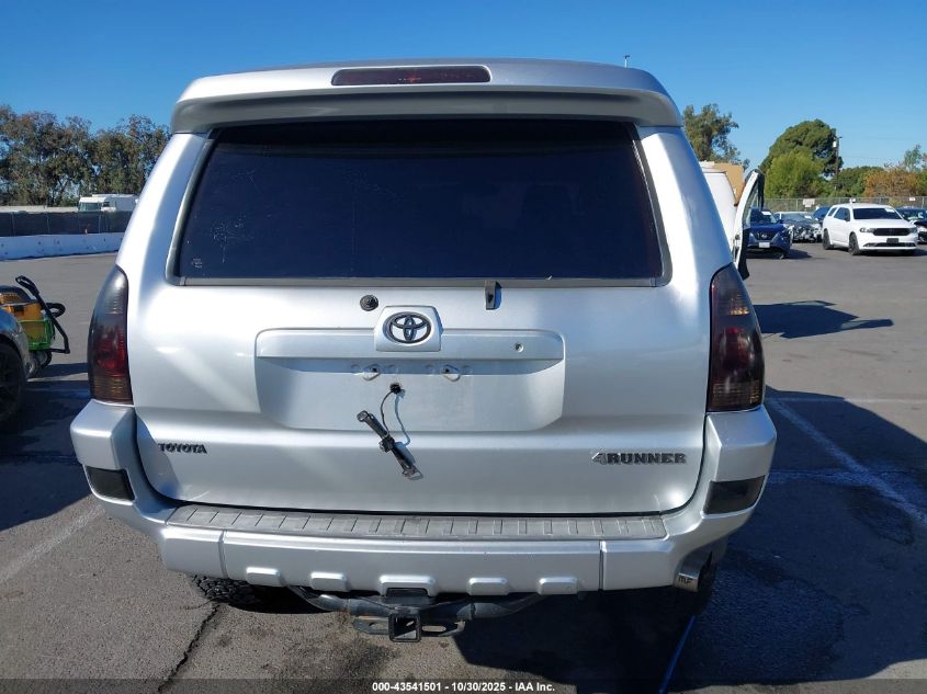 2005 Toyota 4Runner Limited V8 VIN: JTEBT17R258028705 Lot: 43541501