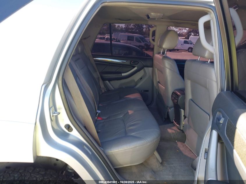 2005 Toyota 4Runner Limited V8 VIN: JTEBT17R258028705 Lot: 43541501