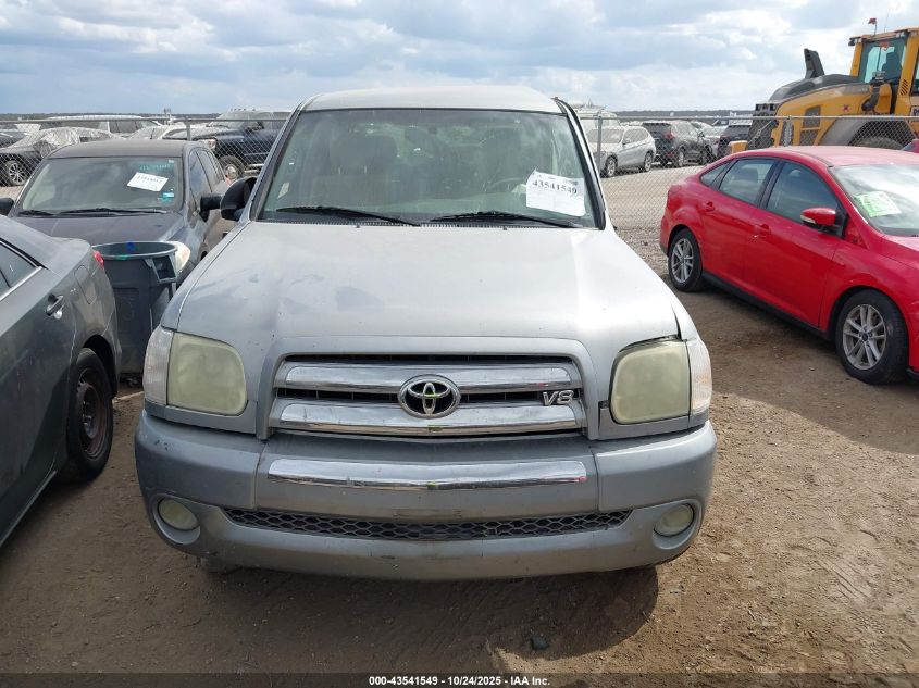 2005 Toyota Tundra Sr5 V8 VIN: 5TBET34195S480280 Lot: 43541549