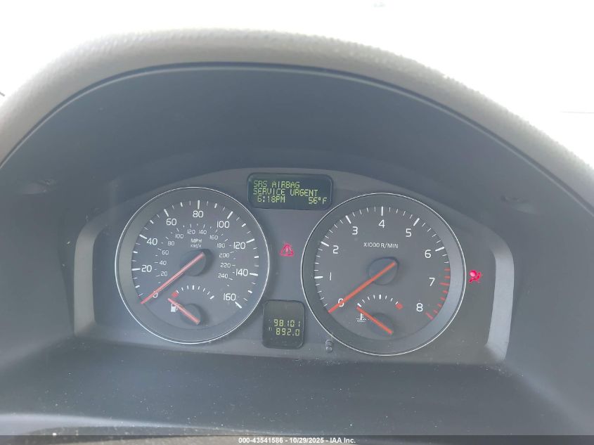 2008 Volvo S40 2.4I VIN: YV1MS382682375467 Lot: 43541586