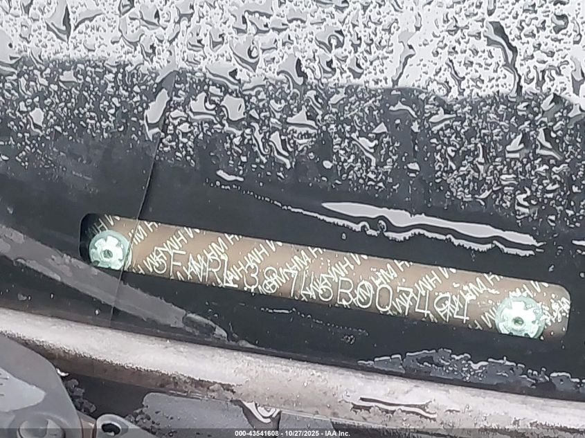 2005 Honda Odyssey Ex-L VIN: 5FNRL38745B007494 Lot: 43541608