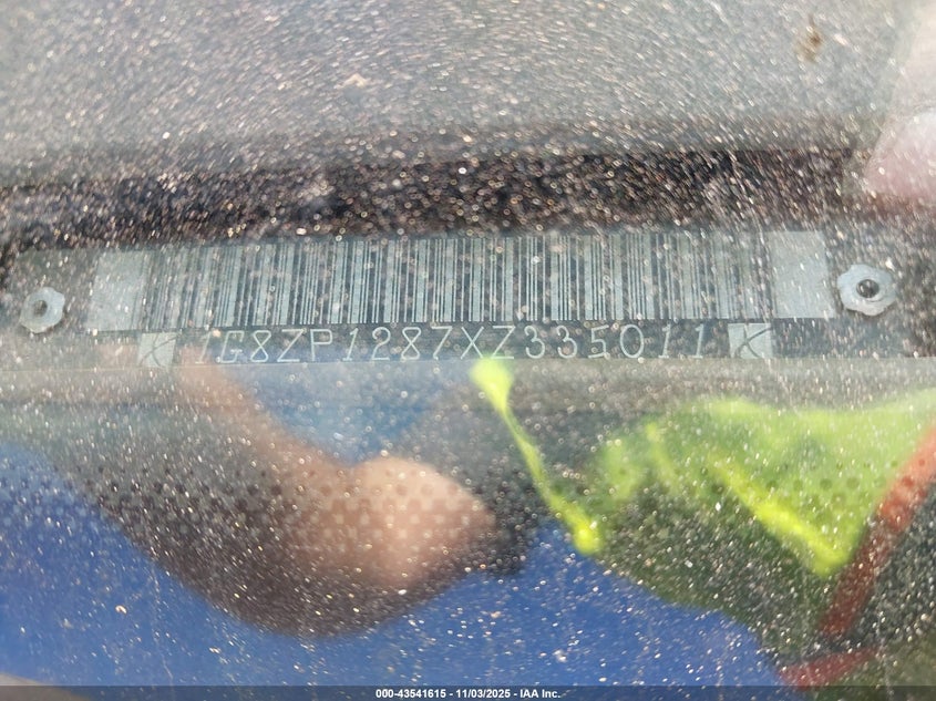 1999 Saturn Sc1 VIN: 1G8ZP1287XZ335011 Lot: 43541615