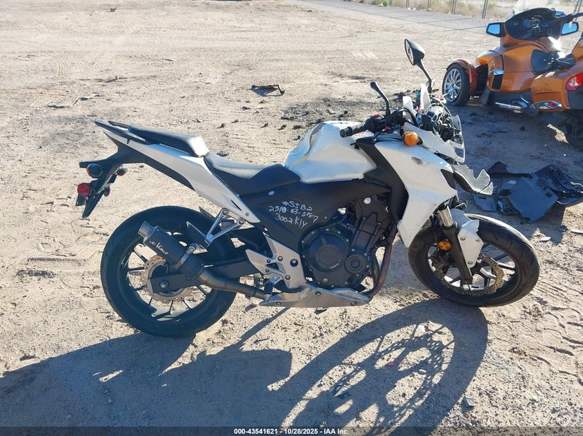 2014 Honda Cb500 F VIN: MLHPC4565E5100628 Lot: 43541621