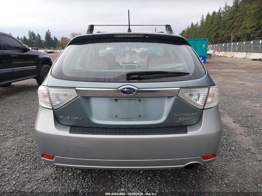 2009 Subaru Impreza Outback Sport VIN: JF1GH63629H821194 Lot: 43541665