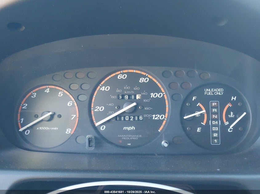 1997 Honda Cr-V VIN: JHLRD1850VC019609 Lot: 43541681