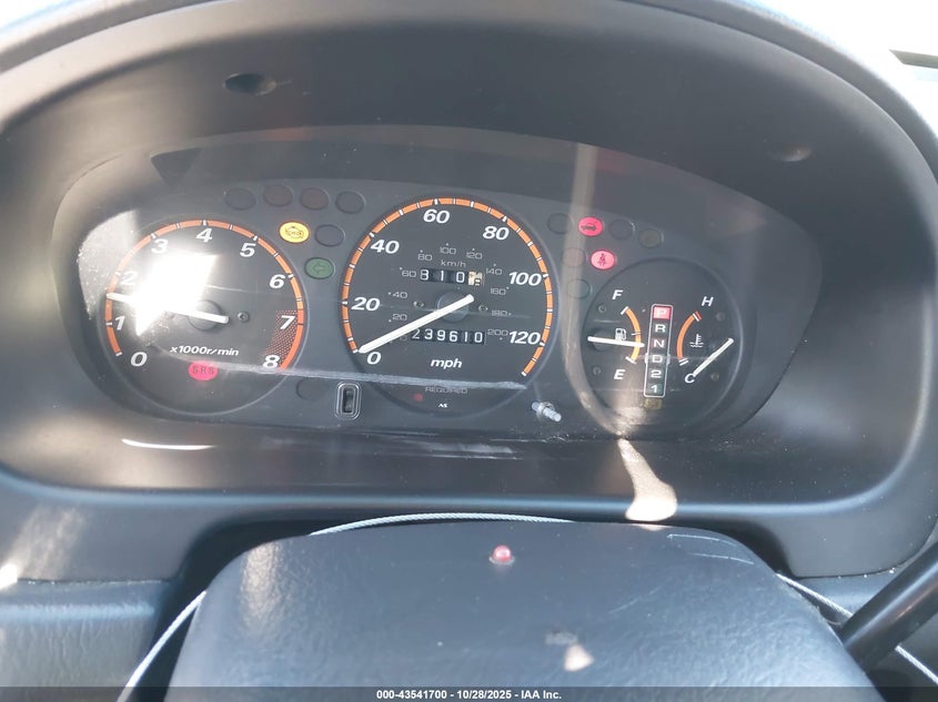 2000 Honda Cr-V Lx VIN: JHLRD2849YS001150 Lot: 43541700